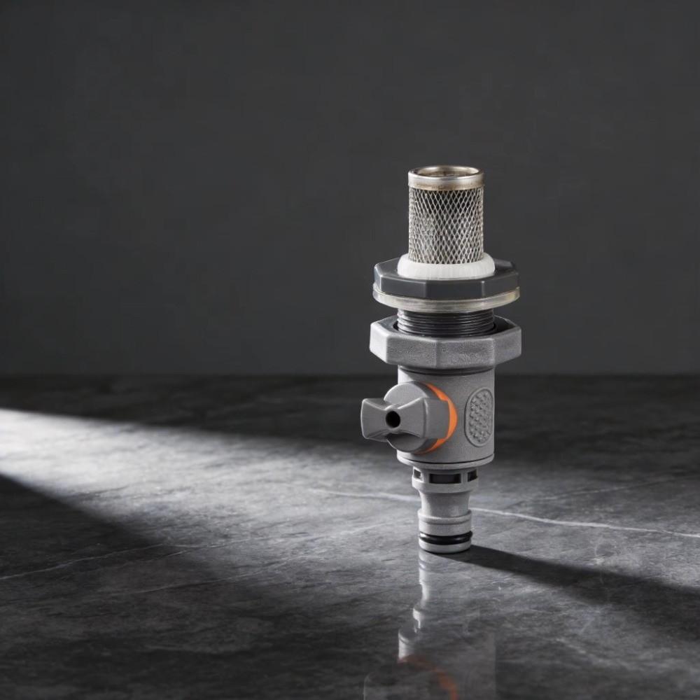 PVC IBC Water Tank Adapter Shut-Off Ball Valve Garden Water Connector  Water Barrel Adapter Kit