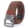 Two-ring Buckle Elastic Elastic Canvas Thin Narrow Belt, Trendy Belt, Canvas Woven Pants Belt