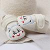 Girl Cartoon Slip Prewalker Flat Boy Anti Breathable Toddler Shoes