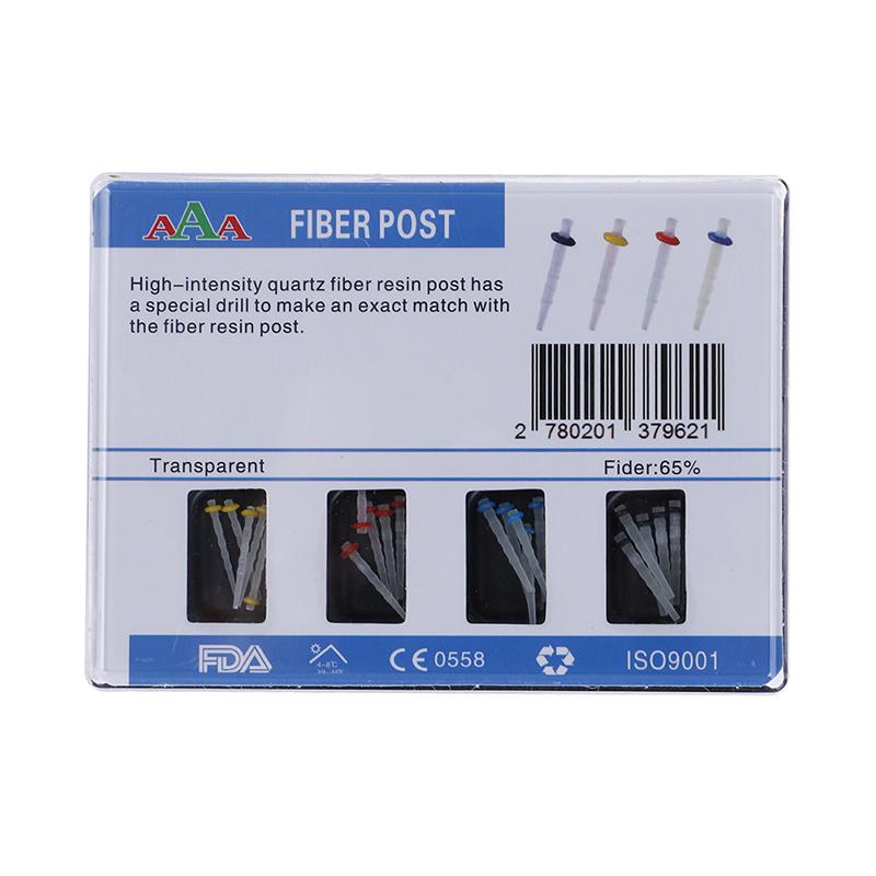 1 коробка стоматологический набор волоконно-оптических штифтов и 4 сверла наборы стоматологических продуктов