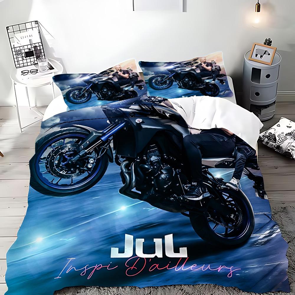 Рэпер JuL Это Не Lol Пододеяльник Постельное Белье Комплект Взрослые Люди Мальчик Девочка Спальня Украшение Дети Односпальный Двуспальный Большого Размера Размеры