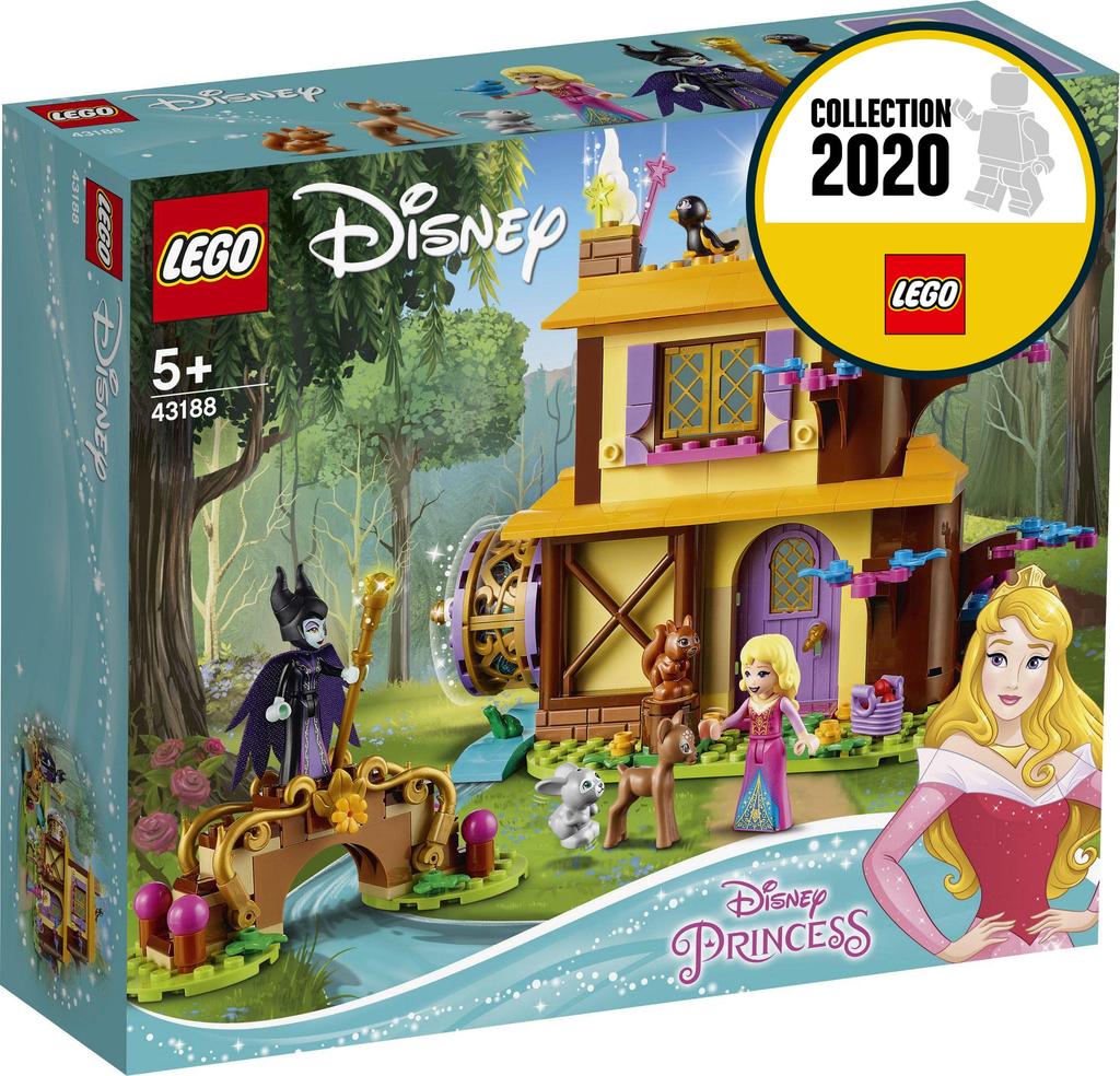 LEGO Disney Принцесса Аврора Лесной домик 43188