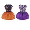 Pet Clothes Halloween Skirt Pumpkin Skull Skirt Factory Mesh Princess Small Dog Teddy