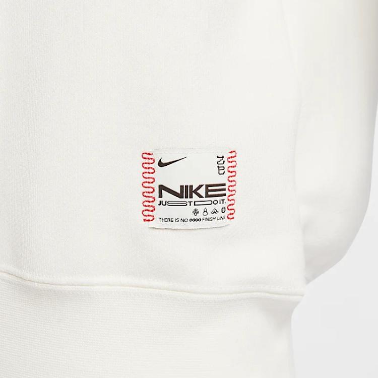 Nike Спортивная одежда Оверсайз Свитшот с круглым вырезом Модный Удобный Свитшот Женский Свитшот Белый HV8462133
