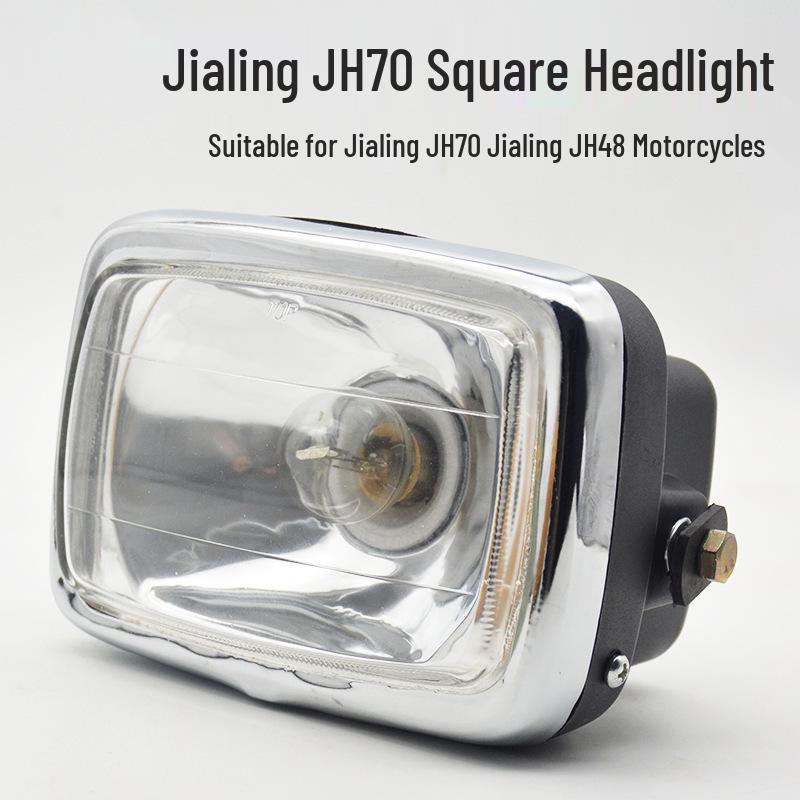 Мотоциклетная фара Yibai Ke: Круглые и квадратные лампочки для Jialing JH70/4