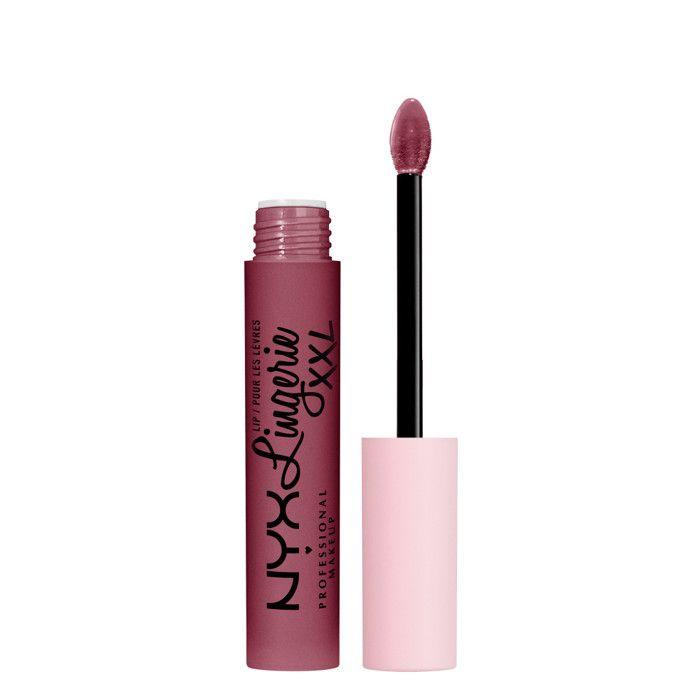 Rouge à Lèvres Liquide Mat - NYX PROFESSIONAL MAKEUP - Lip Lingerie XXL - Vegan - Longue Tenue - Teinte Bust-ed