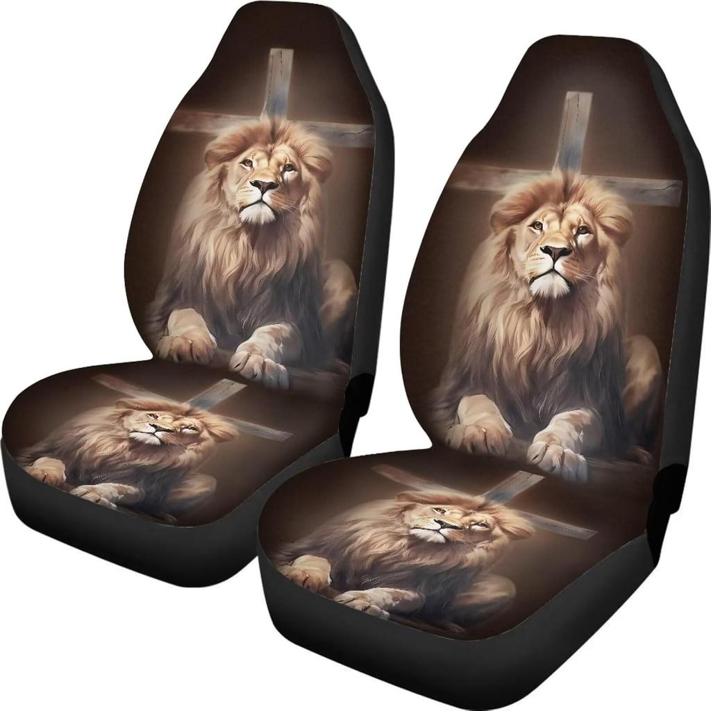 Talayituse Boho Dragonfly Print Car Seat Covers Set of 2, Breathable Front Bucket Seats Protector Auto Interior Accessories Decor Universal for Truck
