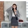 Юбка А-силуэта с высокой талией в клетку для женщин — тренд осени/зимы 2023 года