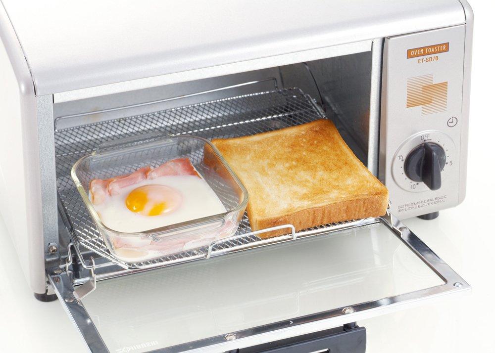 iwaki Стеклянная форма для тостера серии Basic, половина 144 x 120 x 39 мм, 340 мл, BC3840, термостойкая