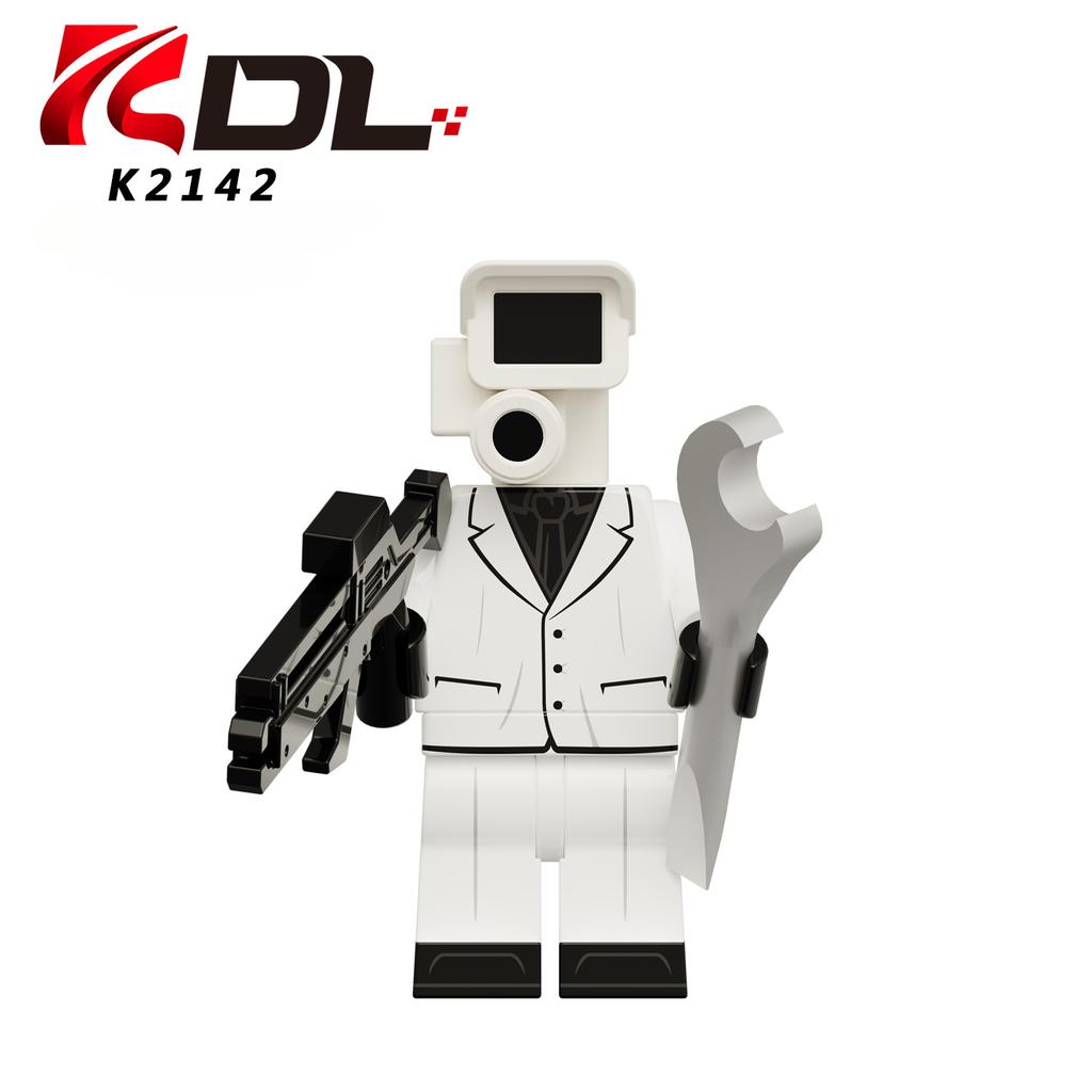 KDL818 Туалет Человек Динамик Человек Монитор Человек Модель Сборка Строительных Блоков Человек Детские Развивающие Игрушки