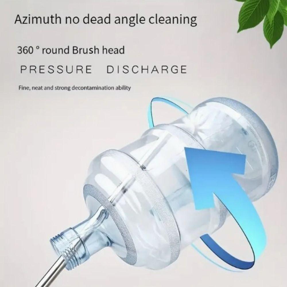 Stainless-Steel Bucket Brush Deep Clean Washing Bottle Brush Water Bottle Cleaner Brush  Water Cup