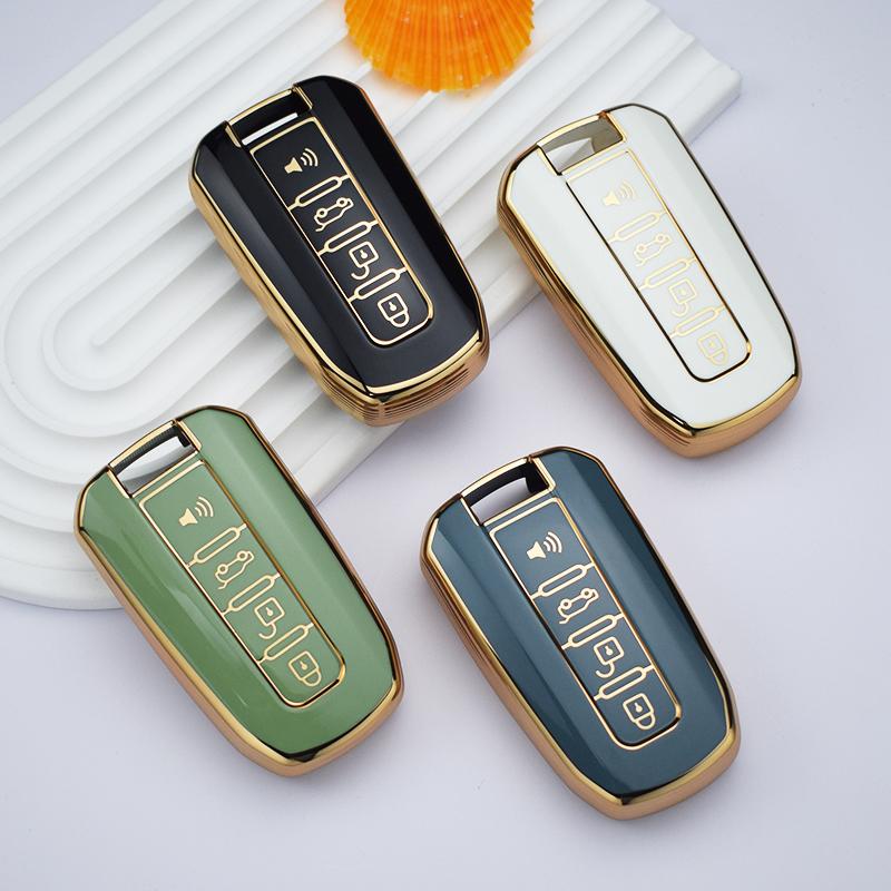 3 4 кнопки ТПУ смарт-чехол для автомобильных ключей брелок для Ssangyong Korando Rexton Actyon Kyron Rodius Tivolan Korando C Rexton W держатель брелок в виде ракушки