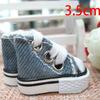1Pair 3.5cm Jeans Canva Shoes For Blythe Dolls Fashion Doll Shoes For Barbie Dollhouse Mini Shoes For 1/6 BJD Doll Accessories