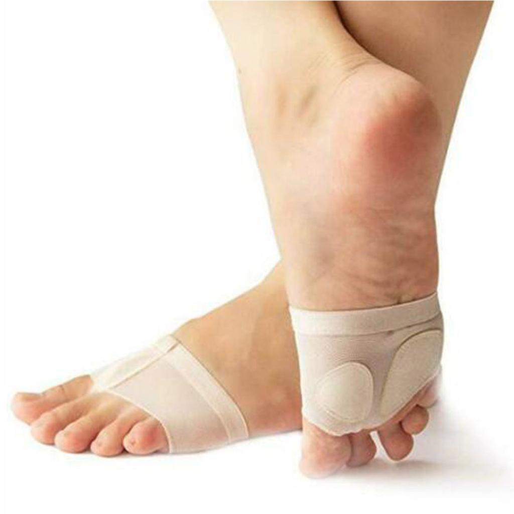 Дышащие носки для балета, гимнастики и танцев, защитные носки для передней части стопы