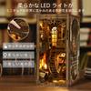 CRESYMME Miniature House Dollhouse Book Nook Kit Wooden DIY 3D Hobby Handmade of Old (Yumezo Books)