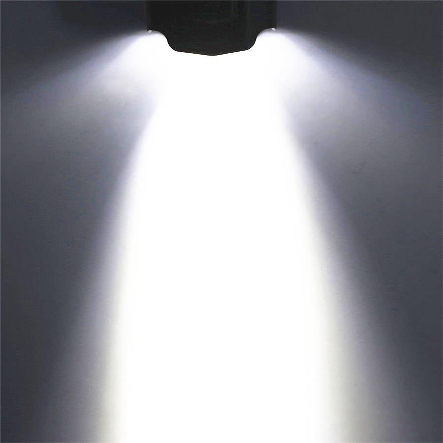 2 шт. Универсальная светодиодная фара для мотоцикла, лампа, мотоциклетная фара, противотуманные фары, точечный свет, 18 светодиодов, рабочий прожектор 30 Вт 3000 лм