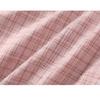 Plaid Yarn-Dyed Stretch Polyester Fabric for Women's Spring/Autumn Suits, Shirts, and Dresses.