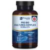 Bio Cultures Complex Probiotics and Prebiotics - 50 Billion CFU - 10 Live Bacteria Strains – Added with Inulin, L-Glutamine & Vitamin C - 60 Capsules