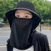 Солнцезащитная шляпа Высокоплотное плетение Защита от солнца UPF Блокировка УФ Широкие поля Рыбацкая шляпа