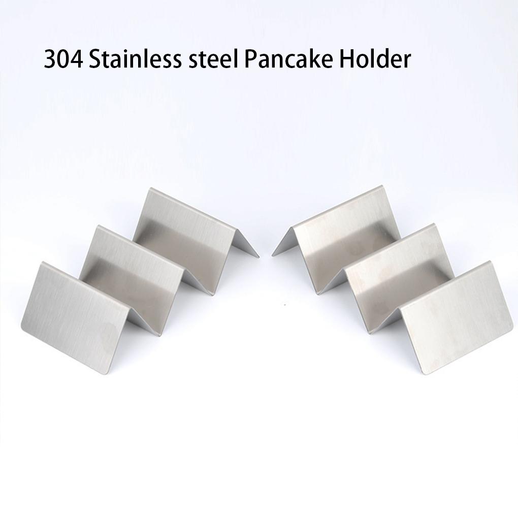 Taco Shell Holder Tortilla Stand Rack Stainless Steel Tray Holder Kitchen Rack