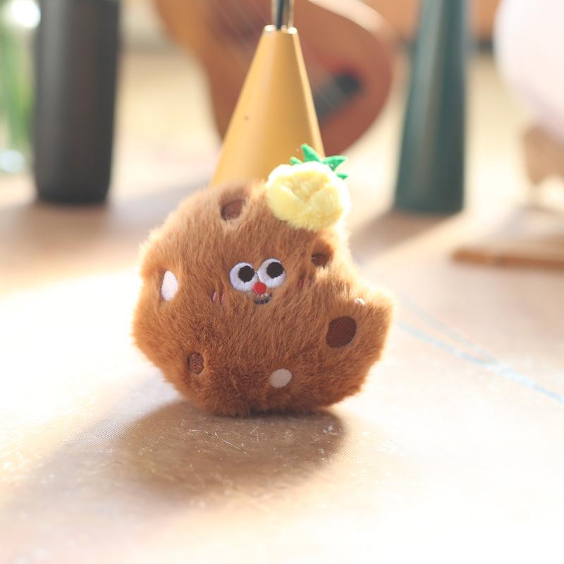 Милый милый гамбургер маленькая подвеска плюшевые игрушки кукла суши картофель фри хлеб круассан сумка подвесное украшение брелок