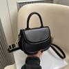 Foreign Style Simple And Fashionable Solid Color Handbag Spring Versatile Messenger Bag Saddle Bag Women