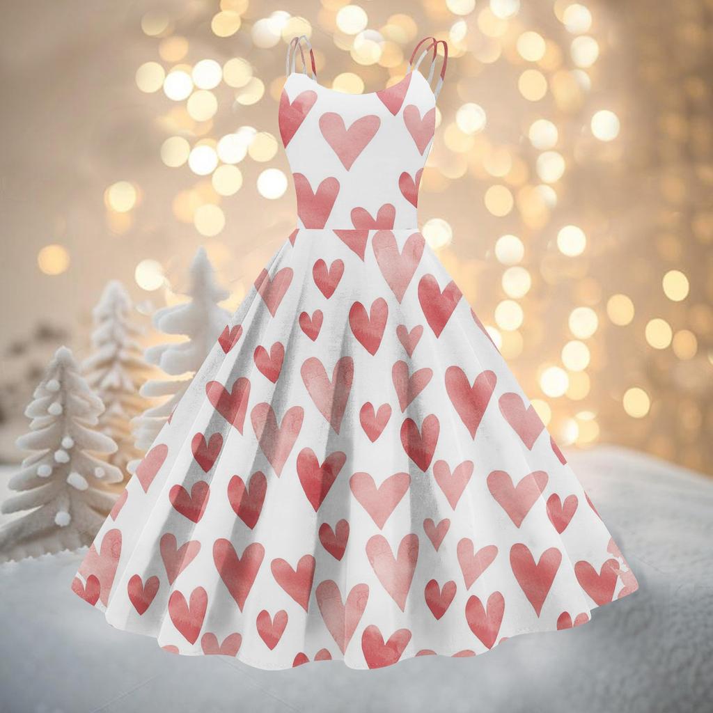 Женское модное рождественское принтованное сексуальное коктейльное платье без бретелек в готическом стиле в стиле панк, винтажное платье.