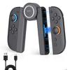 Charging Grip for Switch 2 2 for 2 Charging Grip for Switch 2 Fast Includes LED Play While Ultra Easy To Attach Joy-Con [New 2025] Joy-Con