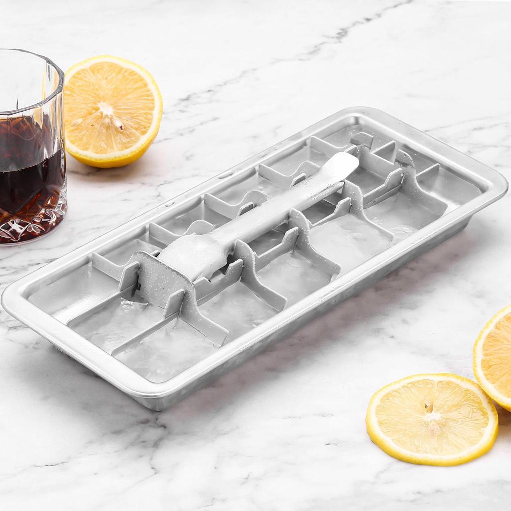 304 Stainless Steel Ice Tray - DIY Ice Cube Mold for Fast Ice Removal