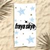 F-Freya Skye Полотенце Полиэстер Пляжное Полотенце Быстросохнущее Без Песка Банное Полотенце Для Лета Бассейна Путешествий Отпуска