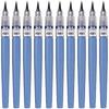Пентел Кисть-ручка Быстросохнущая Pentel Brush, 10 ручек, Насыщенные чернила, XFPD3L