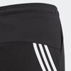 adidas Спортивная юбка с цветными блоками и тремя полосками для детей Черная II3548