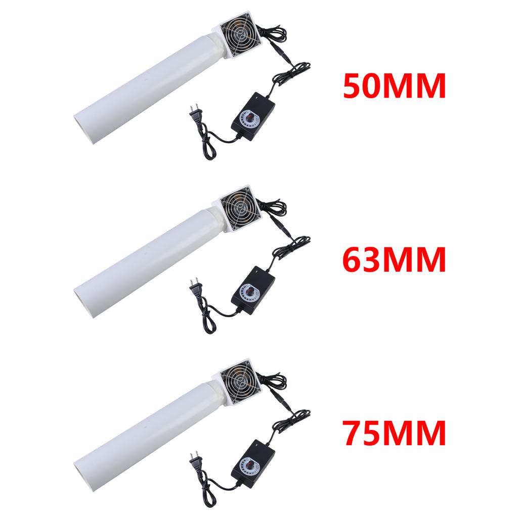 Эффективный 12 В канальный вентилятор небольшой смесительный поток трубный вентилятор 50 мм/63 мм/75 мм для кухни ванной комнаты вытяжка воздуха в помещении