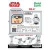 Metal Construction Set - METAL EARTH - Star Wars BB8 - Self-assembly - Grey - Minimum Age 14 Years