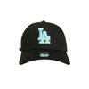 Era Cap NY Yankees LA Dodgers MLB 9FORTY Tiffany Blue Snapback Strapback Black