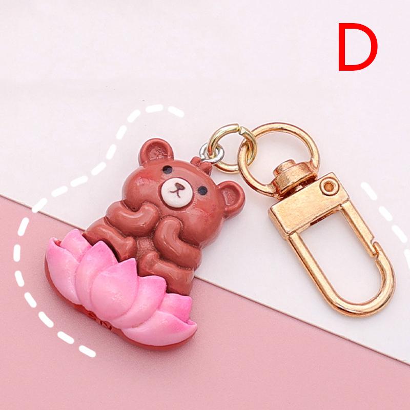 Мультфильм Будда Щенок Сидящий Лотос Сиденье Животное Брелок Милый Медведь Маленькая Свинья Кукла Сумка Подвески Брелок Украшения Подарок На День Рождения