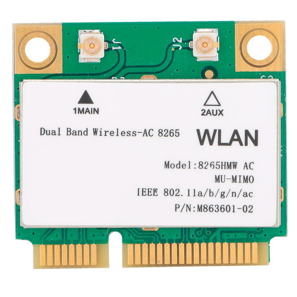 Беспроводная сетевая карта 2,4 ГГц 5 ГГц Mini PCIE WIFI 802.11ac 867 Мбит/с Bluetooth 4.2 8265HMW
