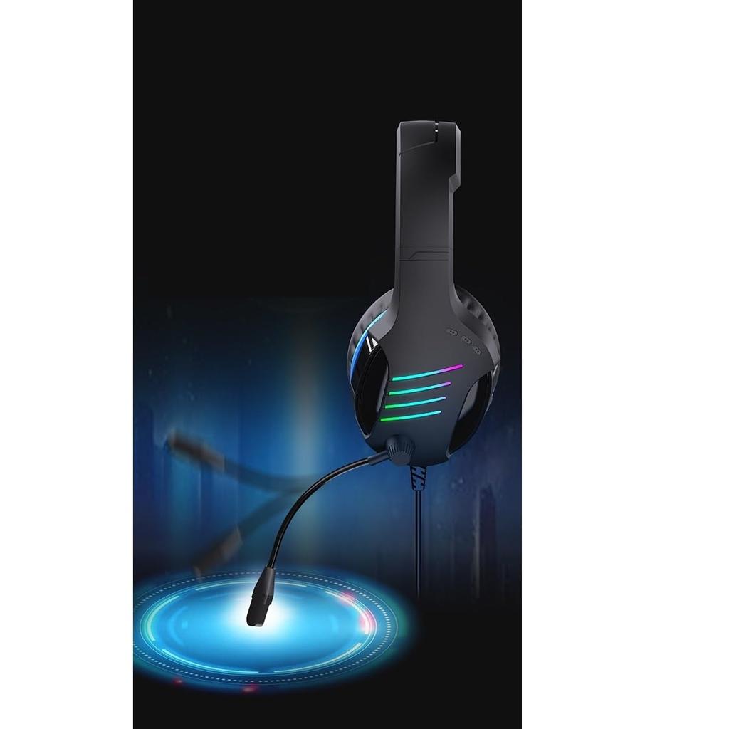 LAZOS Gaming Headset 3D Stereo Surround Sound L-GH2-BL