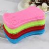 Silicone Dish Washing Brush Pot Pan Sponge Scrubber Kitchen Cleaning Tool
