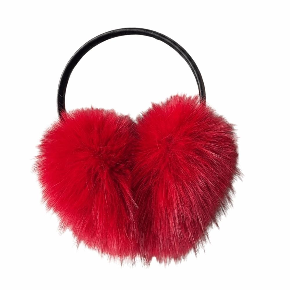 Solid Color Winter Earmuffs Ear Cap Ear Mask Cute Faux Fur Plush Earmuffs Men