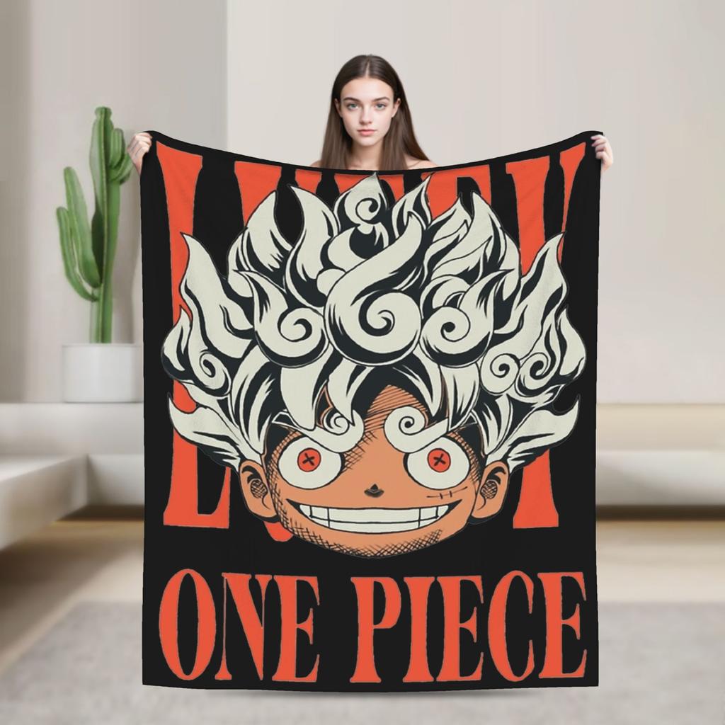 Одеяло Аниме Луффи 5-я Передача Пушистое Потрясающее Мягкое Одеяло-Плед для Постельных Принадлежностей Текстильный Декор для Гостиной,