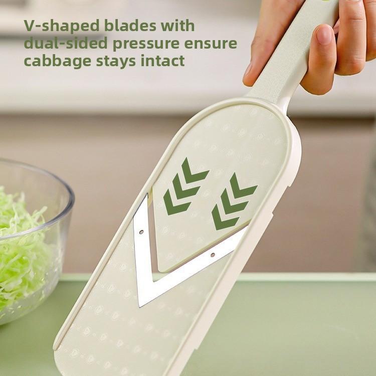 Multifunctional Vegetable Grater For Salads And Cooking With Abs Material For Home Use