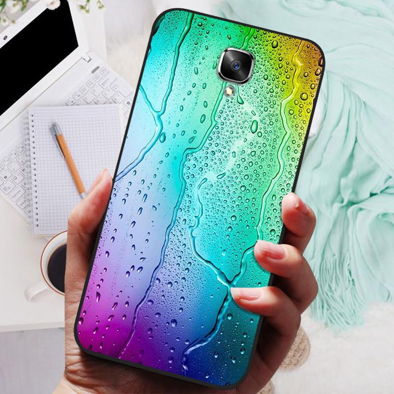 For OnePlus 3T Case OnePlus3 Black Cover Lion Wolf Silicone Soft Back Cases For OnePlus One Plus 3 t 3T Phone Case Shell