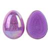1 шт. Мини-щетка для волос в форме яйца, круглая мягкая расческа для распутывания волос, расческа для укладки волос, парикмахерская расческа