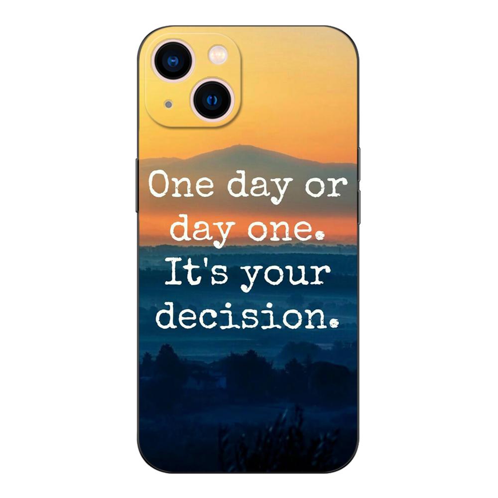 Черный чехол из ТПУ для Motorola Moto G52 G42 G60 4G G60S G71 G9 Play Plus Power One 5G Ace Life Phrase Quotes