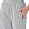 adidas Однотонные эластичные манжеты для фитнеса, спортивные брюки, женские брюки, серые HA8962
