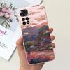 Чехол для телефона Xiaomi Redmi Note 11 Чехол Кот Цветной Чехол Силиконовый Мягкий Для Redmi Note11 Note11 4G Ударопрочный Защитный Чехол