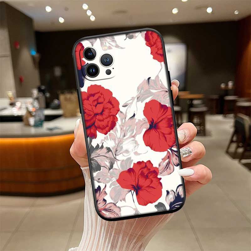 NH24 Цветы роза Розовый чехол для телефона для Samsung Galaxy S20 S21 S22 Ultra FE + Plus A21S A22 A24 A25 A26 A30 A30S A31