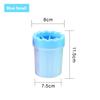 1Pc Pet Plastic Foot Wash Cup S L XL Large Size Silicone Brush Dog Cat Clean Foot Mud Removable Cleaning Foot