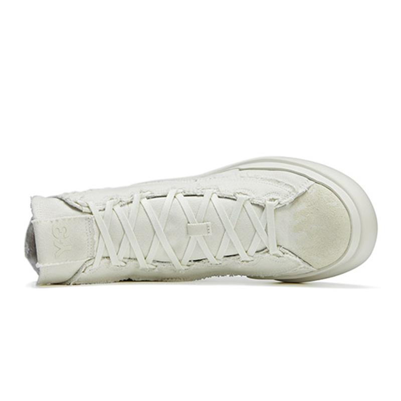 Adidas Кроссовки унисекс Y-3 Nizza High Off White кремовые ID2924